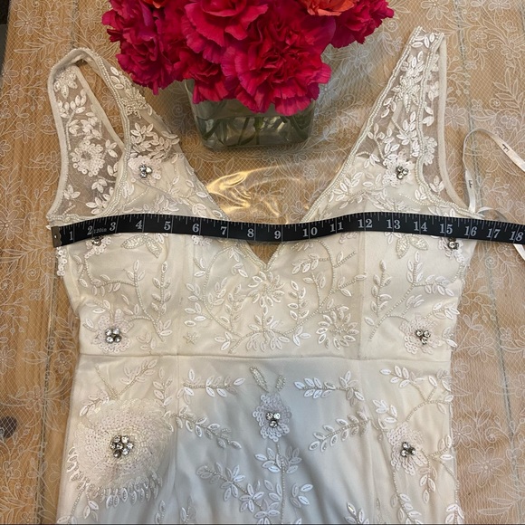 SOLD Lulus Luxe Lifetime Full of Love White Sequin Mermaid Maxi Dress - Picture 15 of 17